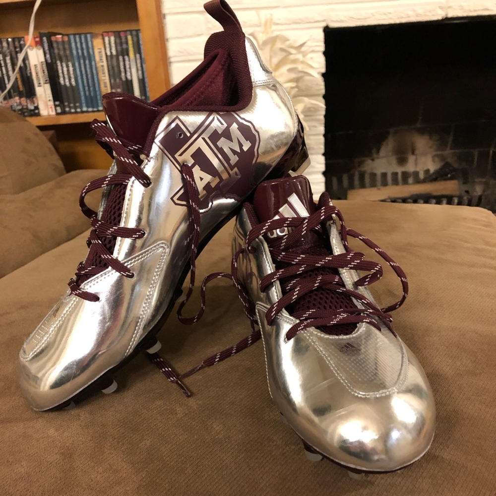 Adidas Team Issued Football Cleats (Texas A&M)